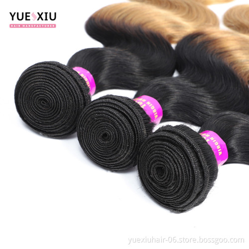 1b 27 ombre color hair  Vendors Free Sample Dropshipping Brazilian Hair Sample hair in stock